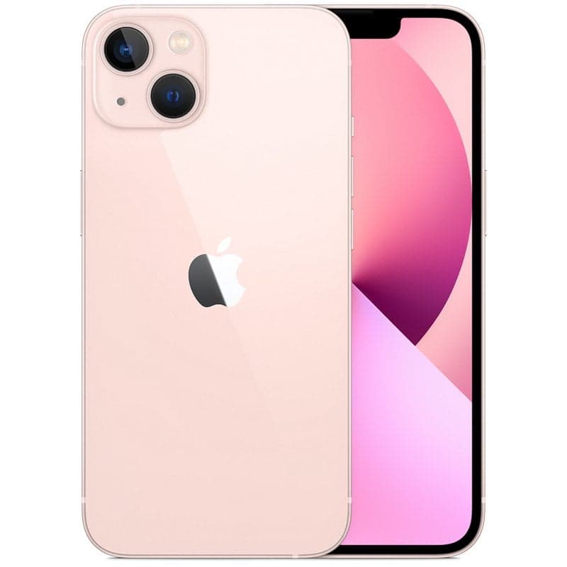 iPhone 13 128GB Rosa reacondicionado — imagen orientativa del modelo y color